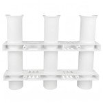 Wall-Mounted Fishing Rod Holder Rack (3-Pole)
