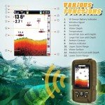 LUCKY Portable Wireless Fish Finder for All Fishing