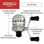 Zebco Omega Size 30 Spincast Fishing Reel