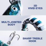 Lifelike Jointed Swimbait Lures for Freshwater Fishing