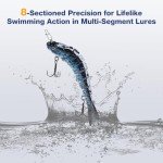 Lifelike Jointed Swimbait Lures for Freshwater Fishing