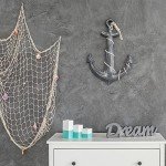 Boao 10-Piece Nautical Fishing Net Decor