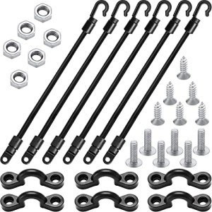 Fishing Rod Deck Mount Connector – 6 Sets