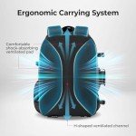 Piscifun Lightweight Fishing Tackle Backpack with Rod Holder