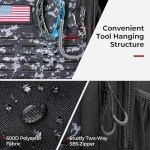 Piscifun Lightweight Fishing Tackle Backpack with Rod Holder