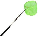 RESTCLOUD Telescoping Fishing Landing Net (Green)