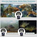 Underwater Fishing Camera with Infrared Night Vision