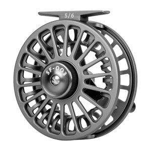 SF-003 5/6wt Aluminum Fly Fishing Reel - Gray