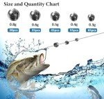 YOTO 230pcs Lead Split Shot Fishing Weights