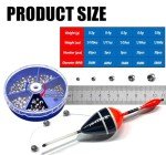 YOTO 230pcs Lead Split Shot Fishing Weights