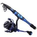 Sougayilang Telescopic Fishing Rod and Reel Combo