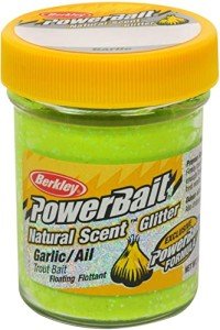 Berkley PowerBait Chartreuse Glitter Trout Bait