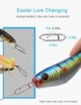 Facikono 180pcs Circle Hooks for Saltwater Fishing