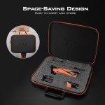 KastKing Lithium-ion Electric Fillet Knife (Speed Demon Pro) - Rechargeable, Cordless, High Speed, Extended Battery Life, Superior Blade, Ergonomic Handle, Carry Case Fishing, Filleting, Outdoors