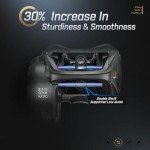 Piscifun Torrent II Baitcasting Fishing Reel, 20LB Carbon Fiber Drag Baitcasters, 8.1:1 Gear Ratio & Magnet Braking System Low Profile Casting Reel, Right Handed