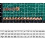 Dr.Fish 100 Pack Baitholder Fishing Hooks Walleye Rig Live Bait Hook High Carbon Steel Black Nickel Down-Turned Eye Surf Fishing Bass Crawler Harness #10