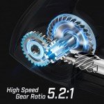 Piscifun Carbon X II Spinning Reels, Light to 5.5oz, Upgrade Spinning Fishing Reel, Carbon Frame and Rotor, 5.2:1, 10+1 Double Shielded BB, Smooth Powerful Freshwater and Saltwater Fishing Reel-1000