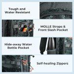 KastKing Pond Hopper Fishing Sling Tackle Storage Bag with 2 Tackle Boxes, Lightweight Sling Fishing Backpack-Sling Tool Bag for Fishing Hiking Hunting Camping,17.7X 12.6X 6 Inches