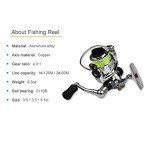Lixada Pen Fishing Rod Reel Combo Set Premium Mini Pocket Collapsible Fishing Pole Kit Telescopic Fishing Rod + Spinning Reel Combo Kit 1M / 1.4M / 1.6M / 1.8M / 2.1M