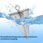 Fishing Weights Pyramid Sinkers Kit Bullet Fishing Weights Sinkers 1oz 2oz 3oz 4oz (1oz - 10pcs)