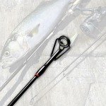 Fiblink 4 Pieces Travel Spinning Rod Medium Graphite Spinning Fishing Rod Portable Fishing Rod (7' Medium)