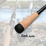 Fiblink 4 Pieces Travel Spinning Rod Medium Graphite Spinning Fishing Rod Portable Fishing Rod (7' Medium)