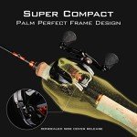 KastKing Zephyr Bait Finesse Baitcasting Reel, Carbon Fiber Fishing Reel, Drag Clicker Version, Bait Finesse Casting Reel, Right Hand