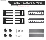 Jorazor Fishing Rod Holder,Fishing Pole Holders for Garage,Rod Holder for 16 Rod and Reel Combos,Vertical Fishing Rod Rack Floor Storage,Fishing Gifts for Men (Gray)