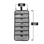 Saltwater Trolling Lure Bag - 3 Pack 20" x 9" Side Entry | Durable Fishing Lure Bags for Saltwater Fishing | Tackle Storage Bags with Multi-Compartment Design