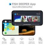 Deeper PRO Smart Sonar Fish Finder Bundle – Castable Wi-Fi Fish Finder with Smartphone Mount for Fishing Rod | Portable Depth Finder for Bank, Boat, Kayak, Ice Fishing | GPS Mapping & App Compatible