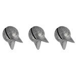 Dr.Fish 100 Pack Removable Split Shot Weights Lead Fishing Sinkers Fly Fishing Line Sinkers Reuseable Clip On Weights Freshwater Saltwater 1/4oz