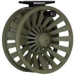 Redington Behemoth Fly Fishing Reel, Multipurpose Fly Reel for Freshwater and Saltwater, Large Arbor and Adjustable Drag, O.D. Green, 7/8