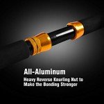 Fiblink 1-Piece/2-Piece Saltwater Offshore Heavy Trolling Rod Big Game Roller Rod Conventional Boat Fishing Pole (5 Feet 6 Inch, 30-50 lb/50-80 lb/80-120 lb) (30-50 lbs)