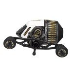 ProFISHiency: Sniper Spincast Reel | 6.5:1 Gear Ratio | 12+1 Stainless Steel Bearings | Remarkable 31" IPT | Carbon Matrix Drag System | Pre-Spooled w/ 100yds of 10lb Line - White