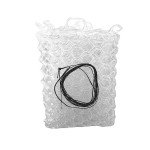 fishpond 12.5" Nomad Replacement Fishing Net Bag – Clear | Fits Nomad Native and Canyon Nets | Rubber Fishing Net Replacement Netting