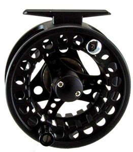 Okuma, Sierra Fly Reel, 7.50" Retrieve Rate, 2+1 Bearings, 5/6 Line Weight, Ambidextrous, Black