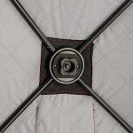 Eskimo® 41942 E-Hub™ Rod Holder, Ice Shelters, Black