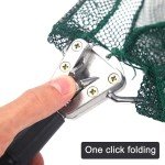 2 PacksFishing Net with Handle,Portable Telescopic Fishing Net,Telescoping Net,Fishing Net Telescoping Handle,Fish Net,Fishing Nets,Extend to 40-63 Inches for Kids Men Women,for Salmon,Catfish,Bass