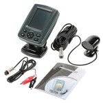 JOYWEE FF688C 3.5" Phiradar Color LCD Boat Fish Finder 200KHz/83KHz Dual Sonar Frequency 80M 240ft Detection Muti-language Auto zoom