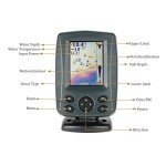 JOYWEE FF688C 3.5" Phiradar Color LCD Boat Fish Finder 200KHz/83KHz Dual Sonar Frequency 80M 240ft Detection Muti-language Auto zoom