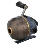 Pflueger President Spincast Reel, Size 6 Fishing Reel, Right/Left Handle Position, Aluminum Spool, Dial Drag System