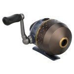 Pflueger President Spincast Reel, Size 6 Fishing Reel, Right/Left Handle Position, Aluminum Spool, Dial Drag System