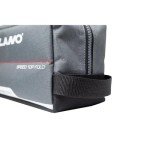Plano Weekend Series 3500 Fold-Down Speedbag, Gray Fabric, Includes 2 3500 Stowaway Storage Boxes, Small Soft Fishing Tackle Bag with MOLLE Attachments