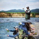 Sougayilang Fly Fishing Rod Reel Combos with Lightweight Portable Fly Rod and Fly Reel,Fly Fishing Complete Starter Package(Green)