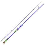 Sougayilang Inshore Saltwater Fishing Rods, 7-Foot Spinning Rods with EVA Handles, Stainless Steel Guides with Ceramic Rings, Fighting Butt