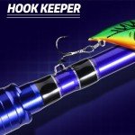 Sougayilang Inshore Saltwater Fishing Rods, 7-Foot Spinning Rods with EVA Handles, Stainless Steel Guides with Ceramic Rings, Fighting Butt