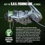 Trout Magnet Leland's Lures S.O.S. Fishing Line, Fishing Equipment and Accesories, 350 yd, 4 lb Test, (87665)