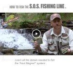 Trout Magnet Leland's Lures S.O.S. Fishing Line, Fishing Equipment and Accesories, 350 yd, 4 lb Test, (87665)