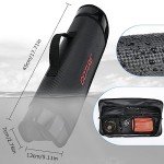 Goture Fly Fishing Rod and Reel Combo 8-Sections Fly Fishing Rod,60 Pcs Fishing Flies,Aluminum Fly Reel with Fishing Lines,Waterproof and Portable Bag