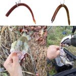 DAMIDEL 100Pcs/Box Nail Weights Sinkers(1/6oz,1/8oz,1/14oz,1/20oz,1/25oz,1/50oz) 6 Sizes Mixed，Insert Sinkers Lead Fishing Weights for Tackle Worm Soft Plastic Lures